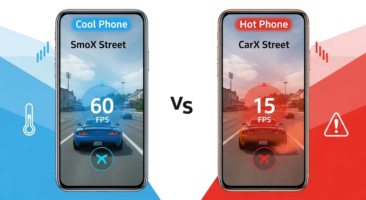 CarX Street FPS Drop due to Phone Overheating Fix