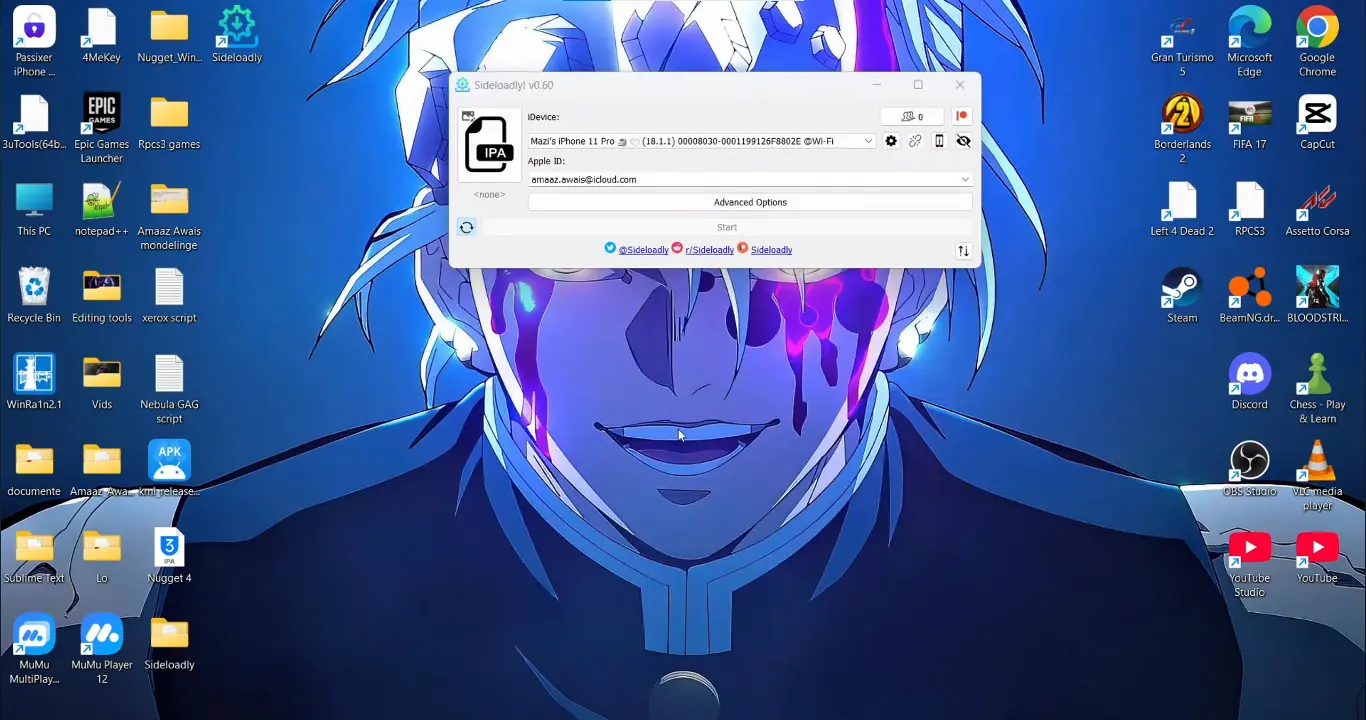 CarX Street iOS Mod IPA Installation via Sideloadly 2026