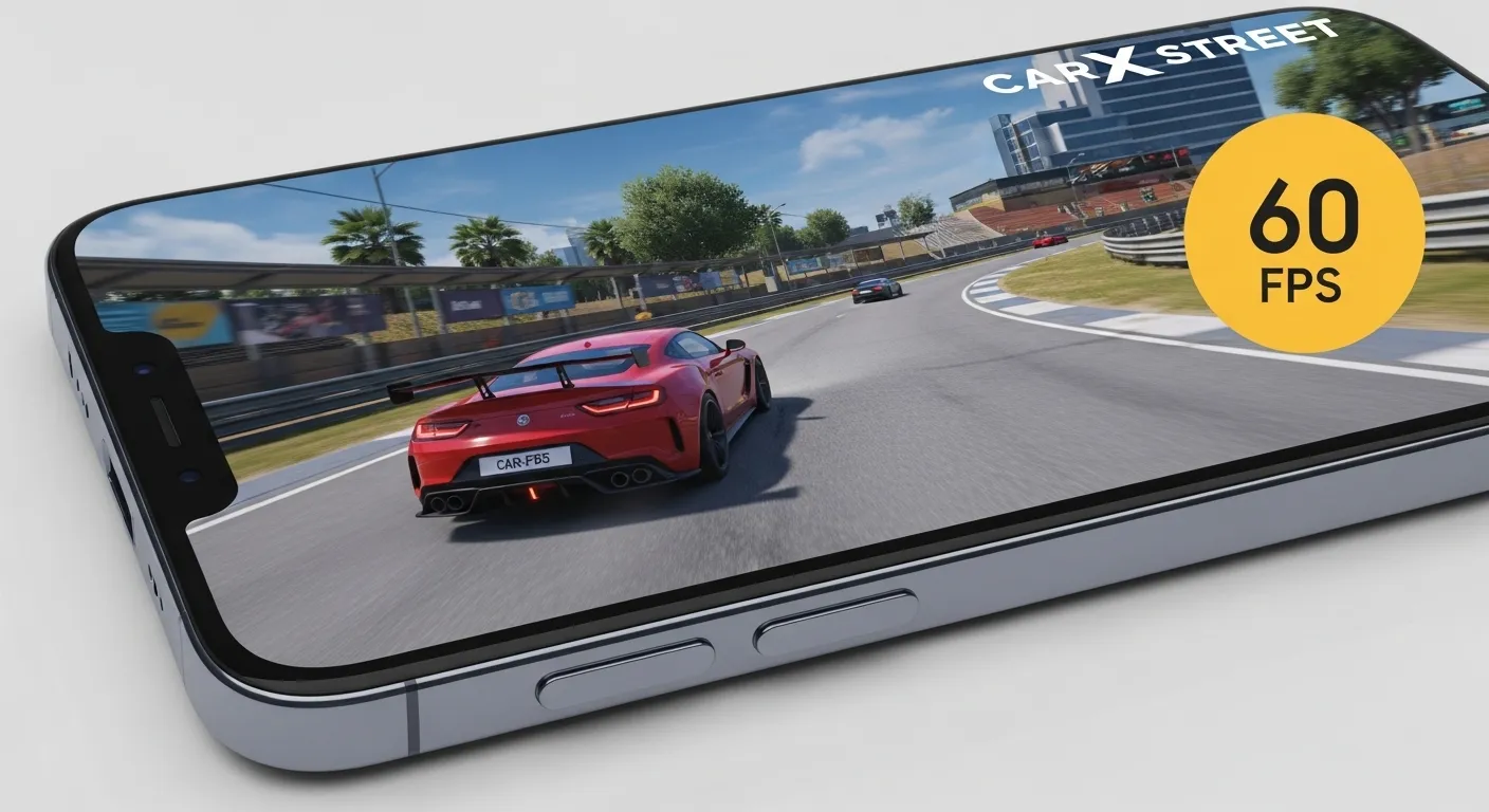 CarX Street 60 FPS Gameplay on Recommended Devices