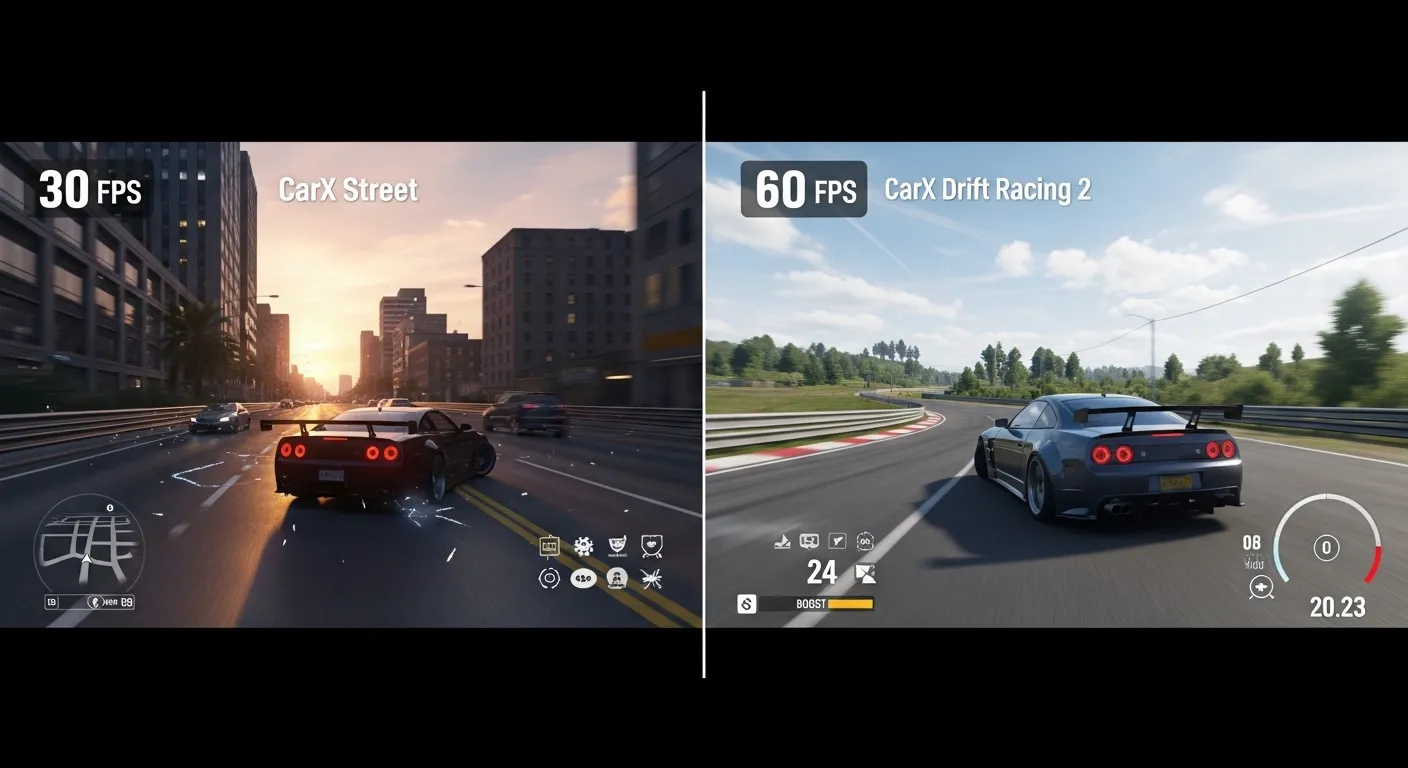 Low End Racing Games Performance Comparison 60 FPS